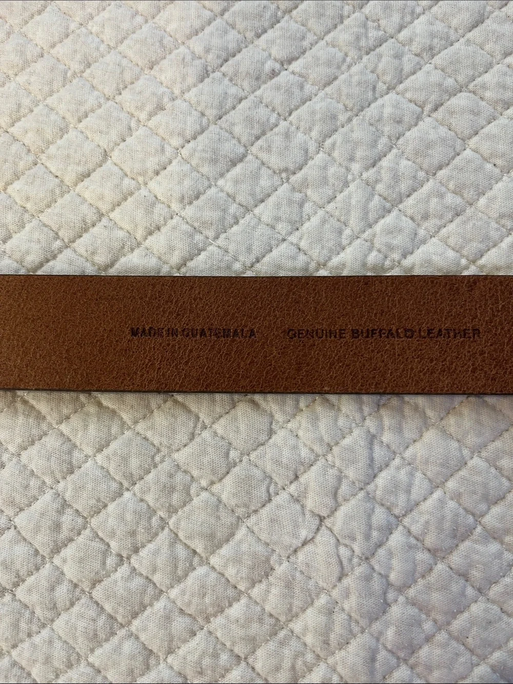 Banana republic men’s leather belt size 34